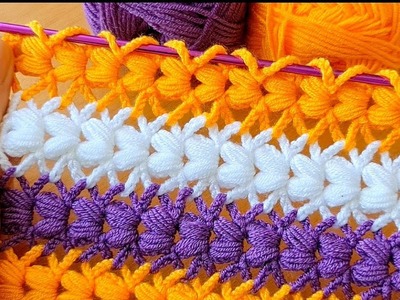 Super Easy Knitting Crochet beybi blanket