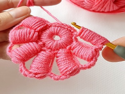 Super Easy Knitting Crochet motif model