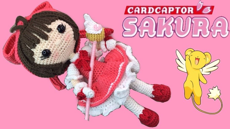 TUTORIAL | Sakura Card Captor Amigurumi | Parte 5 (SUBS????????????????) #sakura #crochet #amigurumi