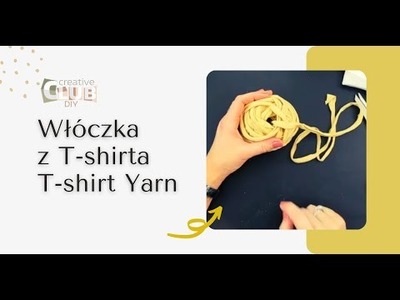 ✂ Włóczka z t-shirta tutorial | How to make t-shirt yarn tutorial DIY