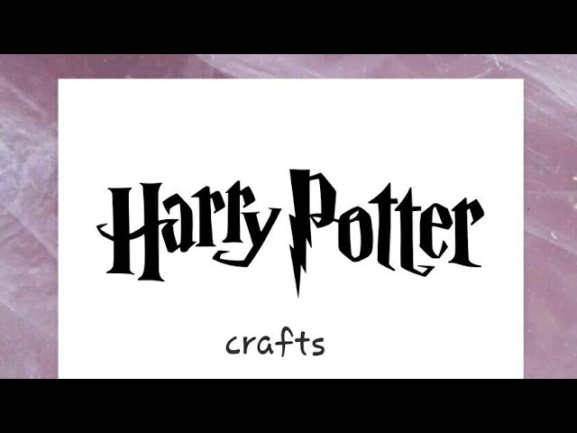 3 Easy Diy Harry Potter crafts | Crafty  world