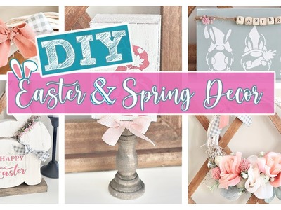 4 *HIGH-END* Easter & Spring DIY'S | Quick & Easy Spring Decor