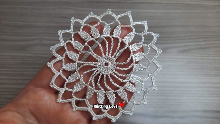 AMAZING Very Easy Flowers Crochet Pattern Knitting Tutorial for beginners Tığ işi örgü modelleri
