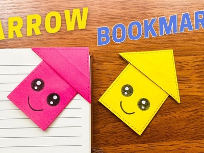 Arrow Corner Bookmark | DIY Bookmark Ideas | Fun Paper Craft ideas #papercrafts