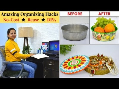 Brilliant Home & Kitchen Organizing Hacks | Amazing  Kitchen Organization Ideas | No-Cost Organizers