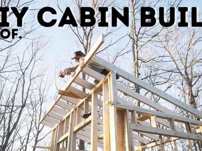 Building the Cabin Roof - DIY Micro Cabin that you could build Ep.5