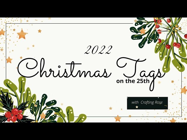 Christmas Tags on the 25th collab