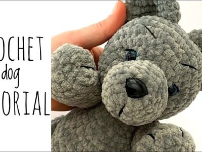 Crochet dog.wolf tutorial - free pattern
