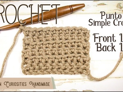 Crochet L3: Punto Simple Front Loop y Back Loop - Morgan Handmade