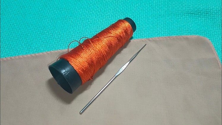 Crochet Silk Thread Border lace design,Crochet Delicate Border edging @ARBINA'S COLOURFUL THREADS