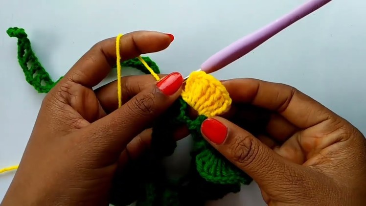 Crotchet Flowers # Woolen flowers # Crochet Arts # Woolen Arts # Crochet