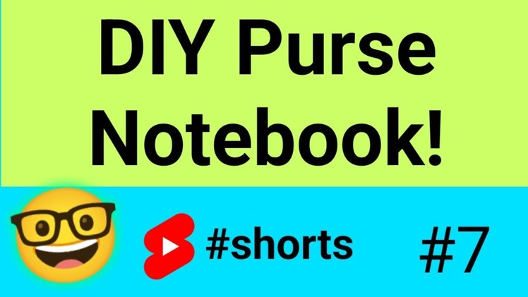 [ Day 7 ] DIY Purse Notebook! ???? #15dayspapercraftingchallenge