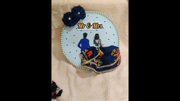 Diy Calendar Embroidery hoop art anniversary craft ideas | Anniversary gift | Simple craft