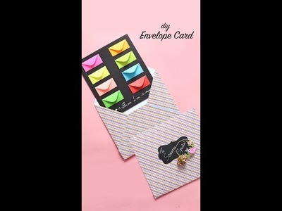 DIY Envelope Card | Easy Envelope Tutorial | Gift Ideas (1-minute video)