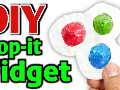 DIY HOMEMADE POP IT???? how to make Pop it Fidget at home Easy