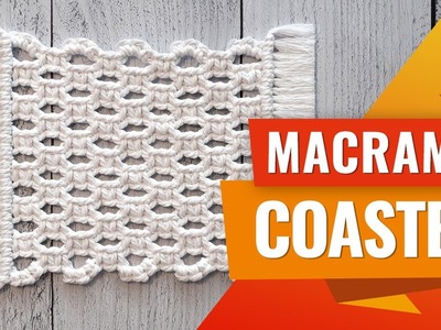 DIY Macrame Coaster | DIY Macrame | Macrame Coaster Tutorial