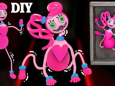 DIY: ✋Mommy Long Legs Spider in Real Life???? Articulated Clay 3D Figure Poppy Playtime Chapter 2