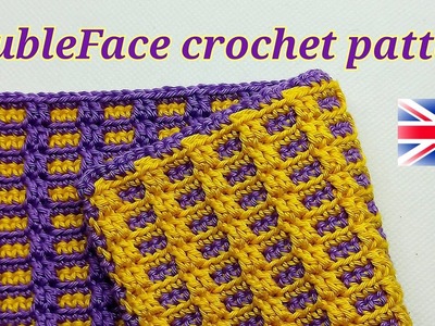 Double face crochet pattern - for beginners