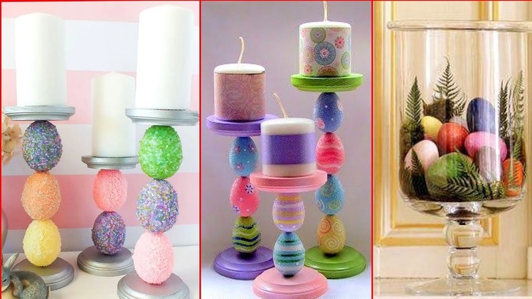 Easter Candle Centerpiece Ideas.Creative Art Of Easter Eggs crafts
