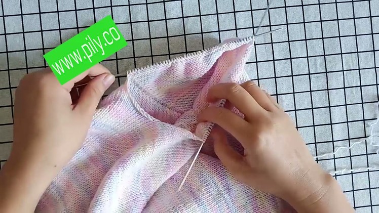 Easy knitting tutorial - knit an easy button cardigan | free knitting pattern + tutorial