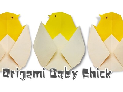 Easy Origami Baby Chick Tutorial