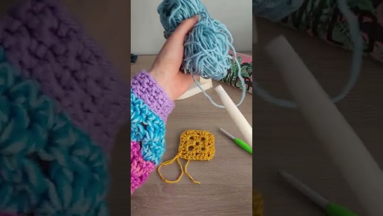 How to crochet a straight and not wonky granny square