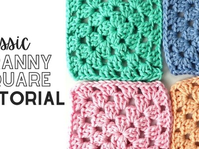 How to Crochet an EASY Granny Square for Beginners