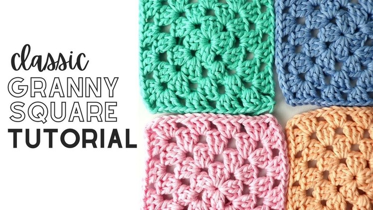 How to Crochet an EASY Granny Square for Beginners