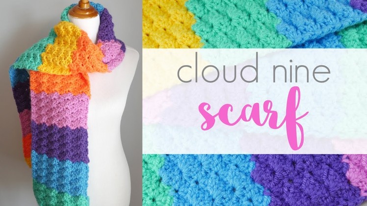 How To Crochet The Cloud Nine Scarf