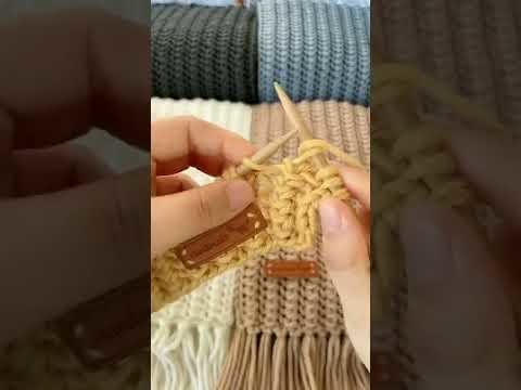 How to Knit for Beginners & Pros ???? Easy Knitting Easy Crochet Design #Shorts