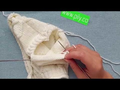How to knit sweater top down - knit raglan sweater  - top down sweater crop top