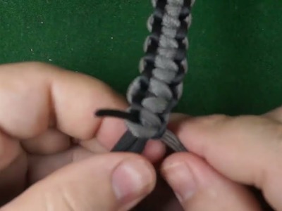 How to make a paracord bracelet tuto nudo plano
