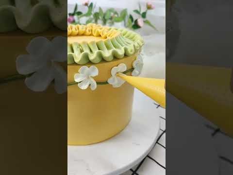 How To Make Cake EP139 Diy and Tip Learn to make cake #Tip #Cake #Shorts