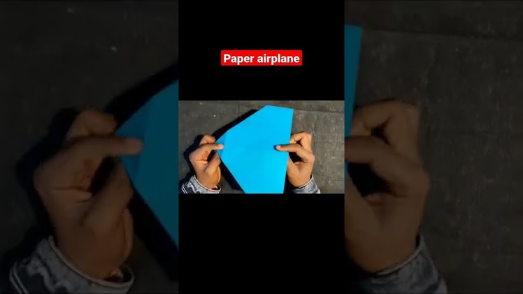 How to make paper airplane? #paperairplane #papercrafts #shorts #viral #viralcrafts