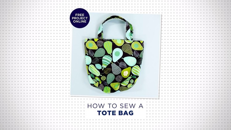 How to Sew a Tote Bag | DIY Tote Bag tutorial | Spotlight Stores