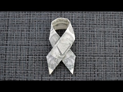 MONEY RIBBON | Easy Dollar Origami for Graduation | Tutorial DIY by NProkuda