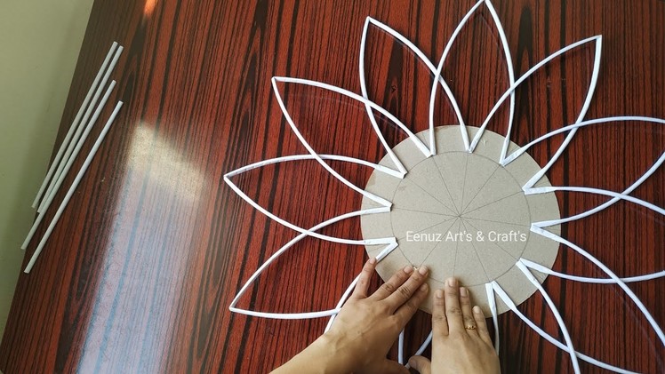Paper Flower Wall Decoration Ideas-Paper Craft-Home Decoration Ideas#papercraft #walldecorideas #diy