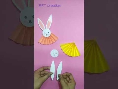 Paper Rabbit.DIY craft. easy craft????????