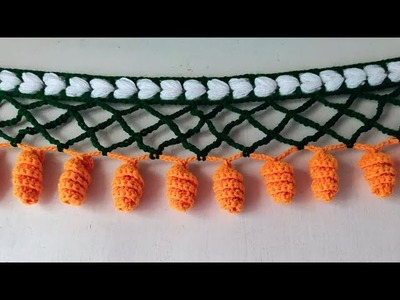 So easy,So beautiful design.How to crochet toran pattern#Wow creation