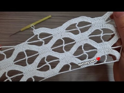 SUPER Easy Beautiful Crochet Pattern Free Tutorial for beginners Tığ işi örgü Modelleri