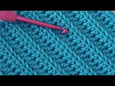 Super Easy crochet baby blanket pattern for beginners ~ 3D Step by Step Trend Crochet Blanket