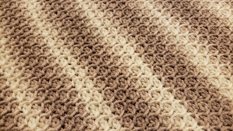 The Tunisian Honeycomb Stitch & Shawl - Crochet Tutorial!