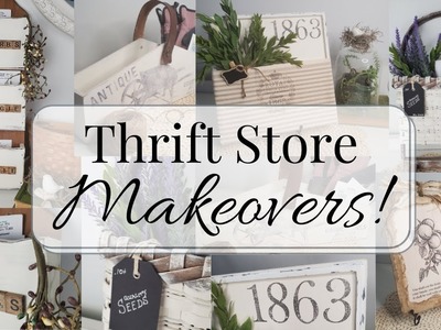 UPCYCLED DECOR IDEAS - Thrift Store Makeovers - Creating with Rice Paper