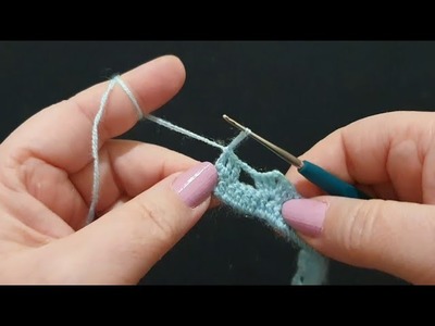 4️⃣2️⃣4️⃣ Crochet knitting super Easy örgü modeli