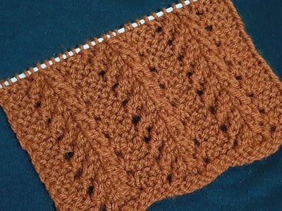 4 rows Knitting Stitch Pattern For All Projects In Urdu And Hindi #286