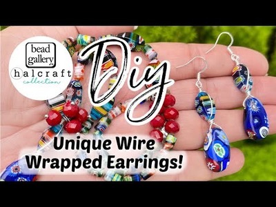 Beading Basics! Learn This Wire Wrapping Technique & create your own DIY Earrings. Jewelry Made Easy