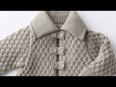 Beautiful and Smart Hand Knitting Sweater Design for Kid's