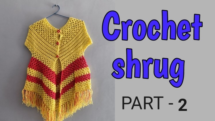 Beautiful crochet shrug design #handmade#knittingideas #winterdress#crochet#handknit #knittingclass