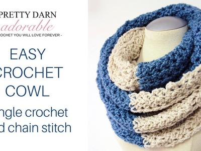 Crochet Cowl Tutorial - Learn How to Crochet a Cowl