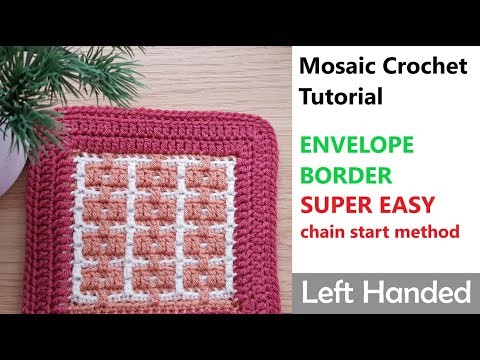 Envelope (Double) Border - chain start (Left Handed version)